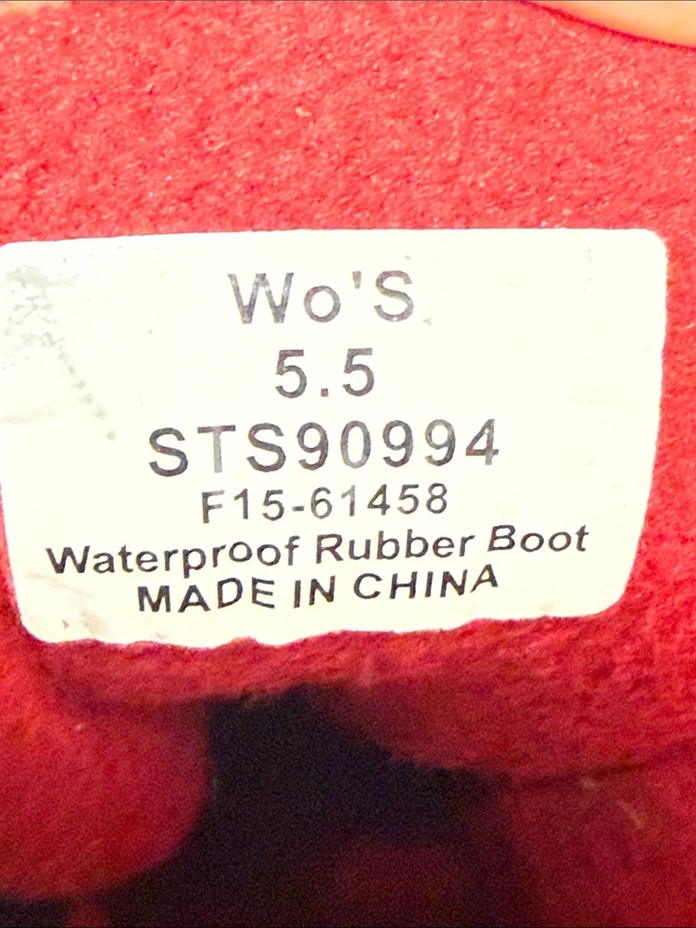 Sperry Top Sider Red and Brown Kids Waterproof Duck Boots